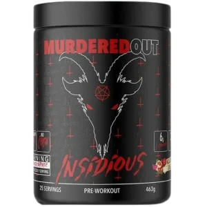 Murdered Out Insidious pre wourkout 463g