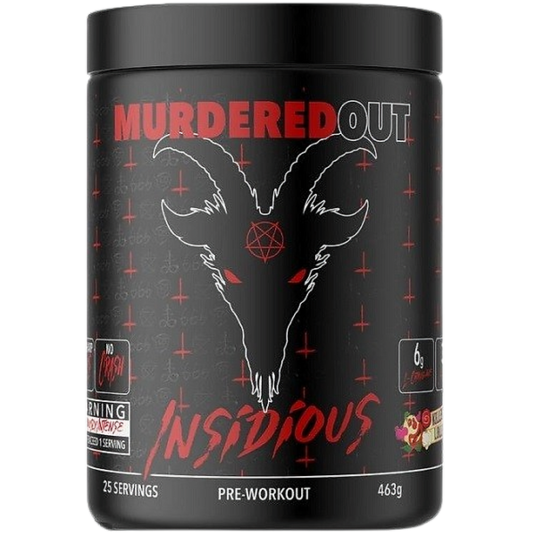 Murdered Out Insidious pre wourkout 463g