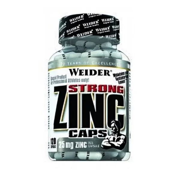 Weider Strong Zinc, 25mg 120 capsules