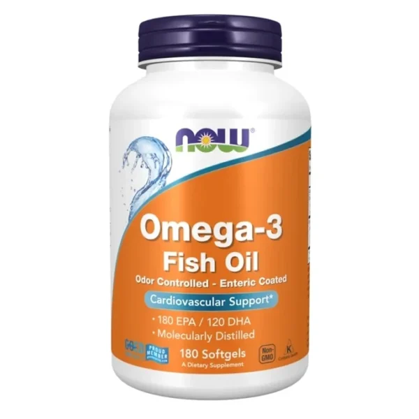 Now foods omega-3 Enteric Coated 200 softgels