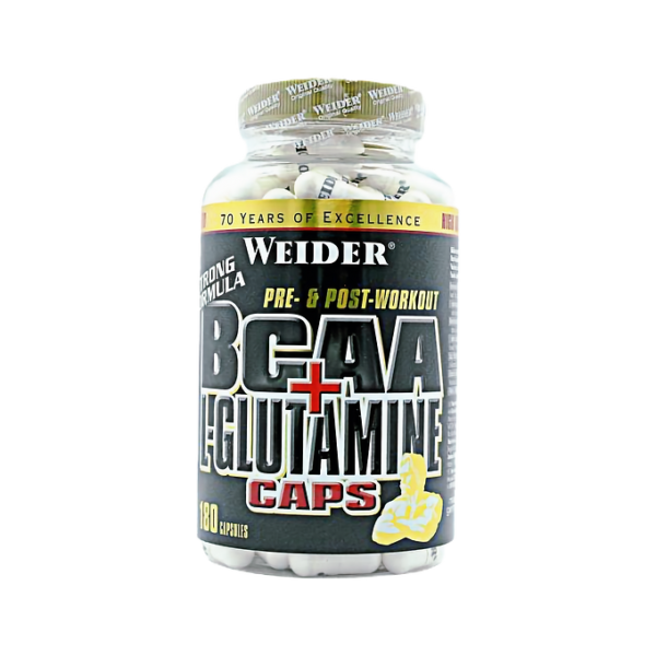 Weider BCAA+L-Glutamine 180 capsules