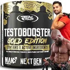 Real Pharm Gold Edition Testobooster 180 capsules - Bild 2