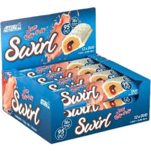 Applied nutrition duo swirl bar 12x60g Jam Roly Joly