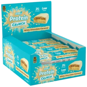 Applied nutrition protein crunch bar white chocolate caramel 12x60g