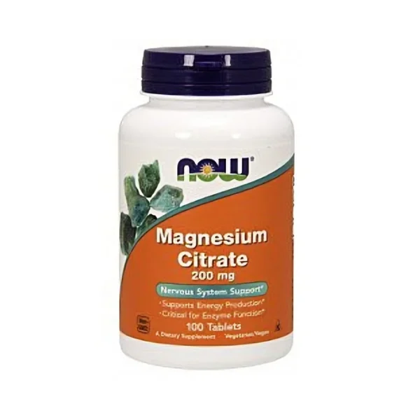 Now foods Magnesium Citrate  400mg 120 tabletter