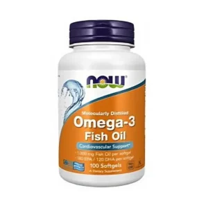 Now foods omega-3 Molecularly Distilled 100 softgels