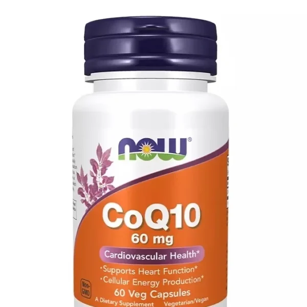 Now Foods CoQ10 60mg 60 vegan capsules