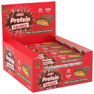 Applied nutrition protein crunch bar milk chocolate caramel 12x60g