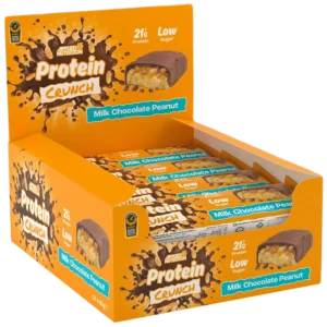 Applied nutrition protein crunch bar Milk chocolate Peanut 12x60g