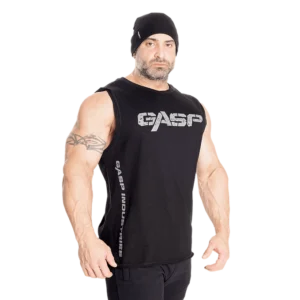 GASP Vintage Tank med team logga på baksidan