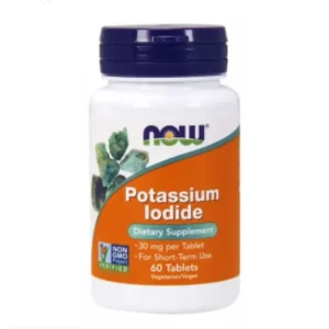 Now Foods Potassium plus lodine 180 tabletter