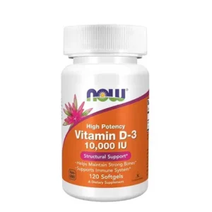 Now foods Vitamin D3 10000 IU 120 softgels