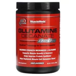 MuscleMeds - Glutamine Decanate, Unflavored - 300 g