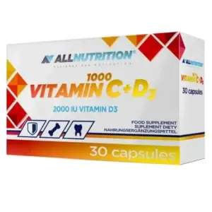Allnutrition – Vitamin C 1000 + D3 – 30 kapslar