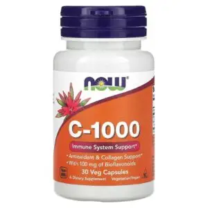 Now Foods Vitamin C-1000 30 tabletter