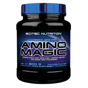 Scitec Nutrition - Amino Magic- BCAA Pulver 500 g - Orange falvor