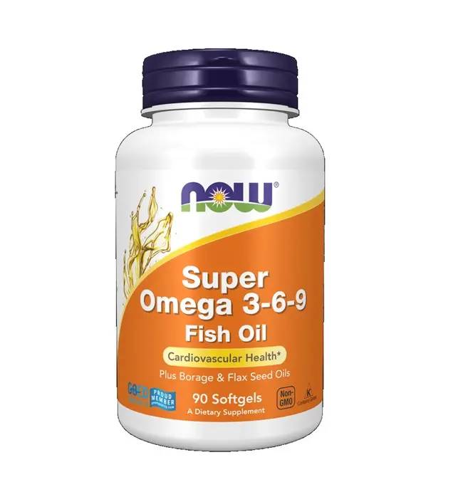 Now - Super Omega 3-6-9 & Fish Oil - 90 kapslar