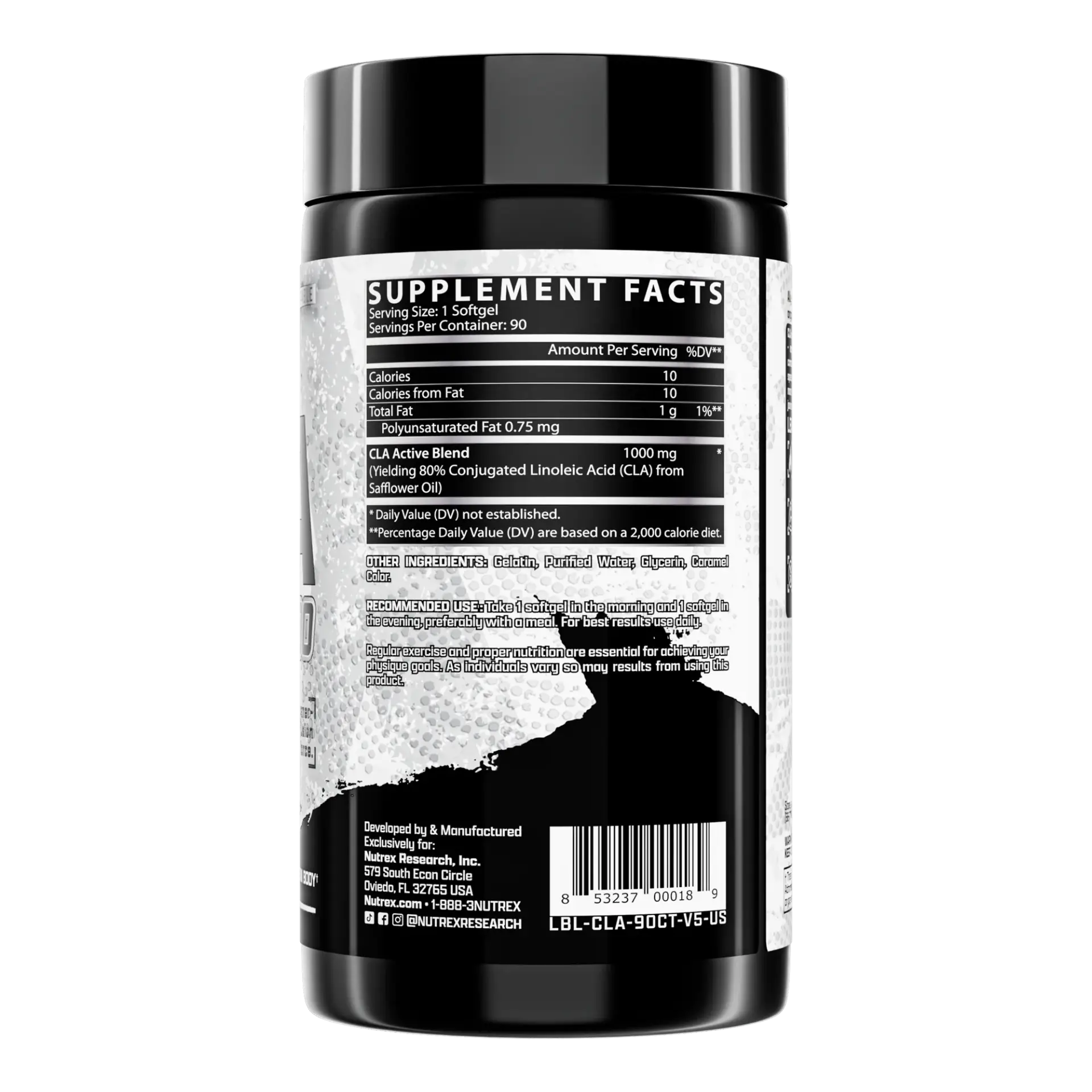 Nutrex - CLA 1000 - 90 softgels - Bild 2