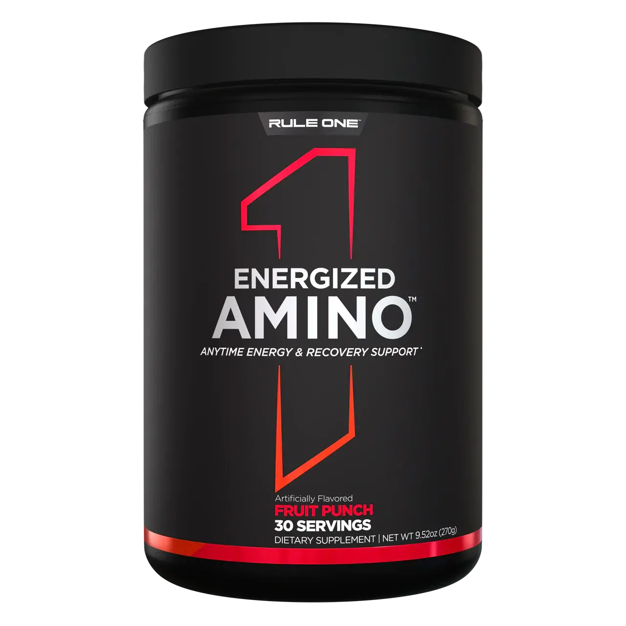 Rule One - Energized Amino - Aminosyror + Energi 270 g och 30 servering - Bild 6