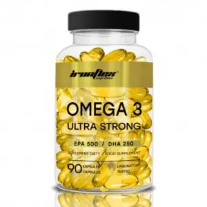 IRONFLEX - Omega 3 Ultra Strong - 90 kapslar